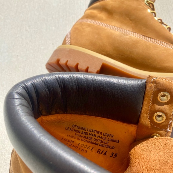 Wheat 6” Timberland Waterproof Boots size 10.5 main image 9